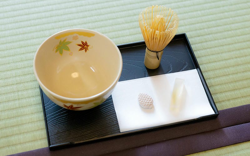 Kimono Rental and Tea Ceremony Set Plan in Kyoto
